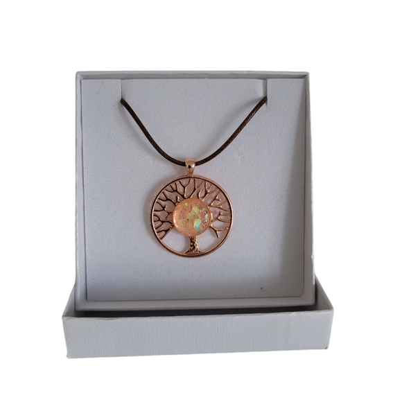 Tree of Life Pendant - Rose gold - Picture 2 of 2